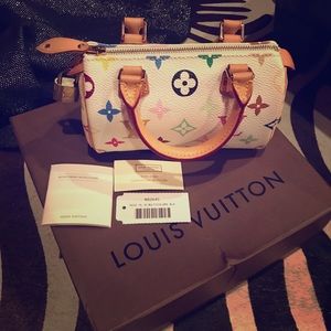 Louis Vuitton Mini Speedy Multicolor